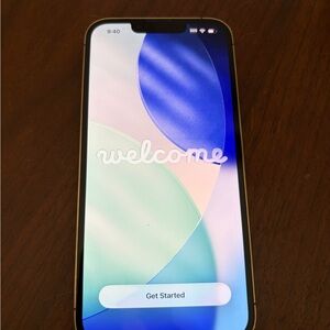 Unlocked iPhone 13 Pro. White/Gold. 128GB